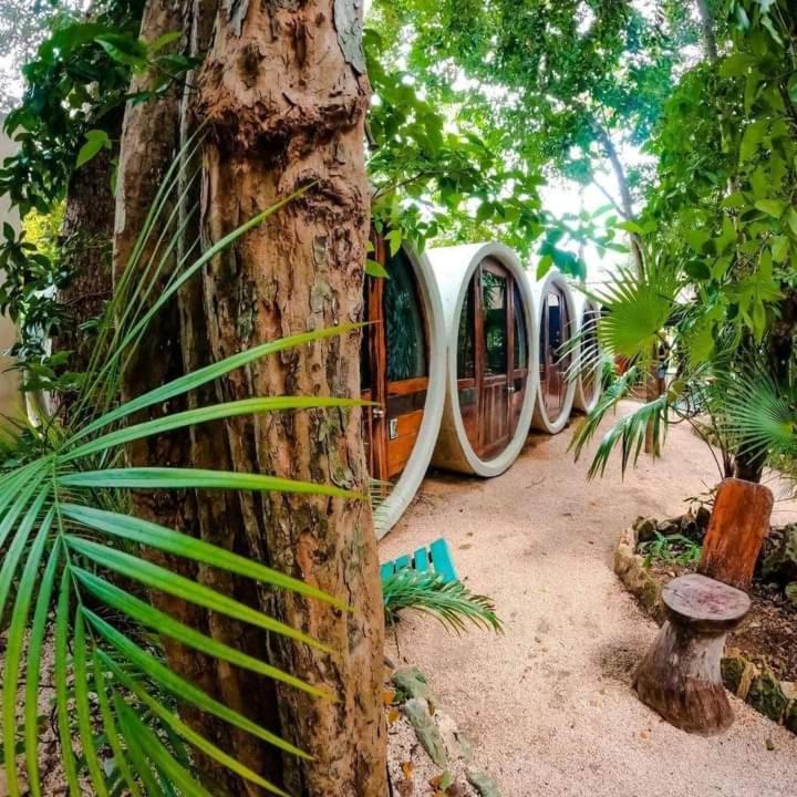 Hostal Mulut Tulum Exterior foto